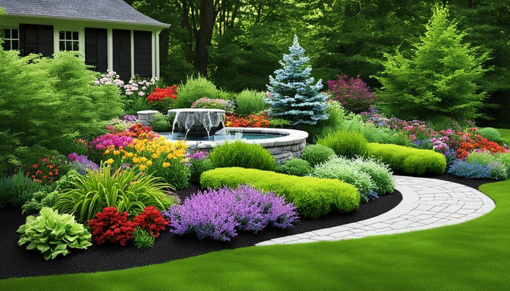 front yard garden bed designs