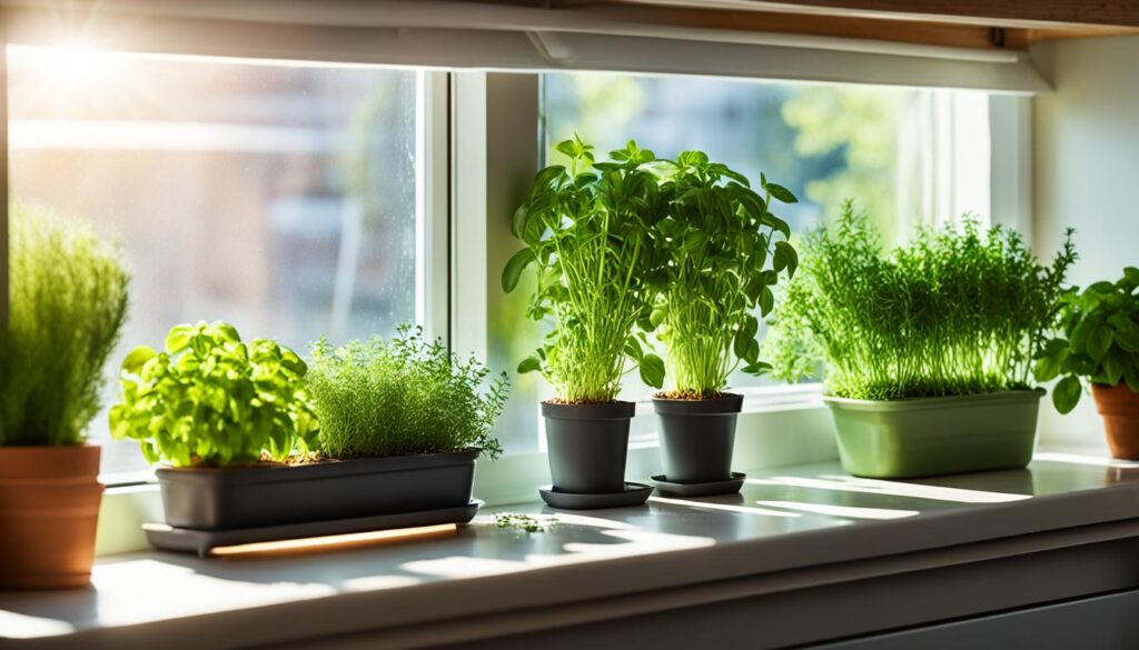 indoor herb growing tips