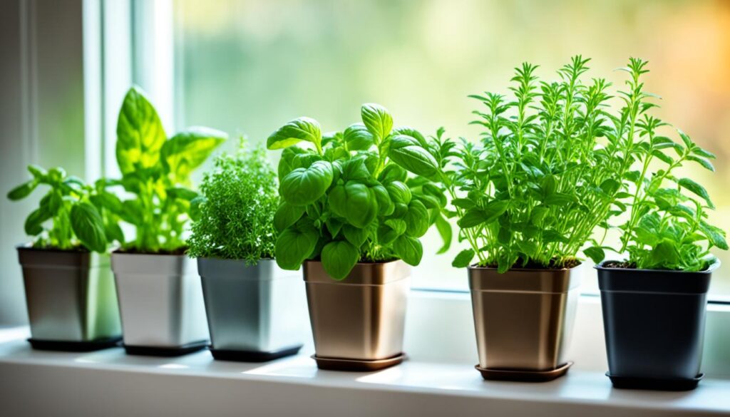 Easy herbs for indoor gardening