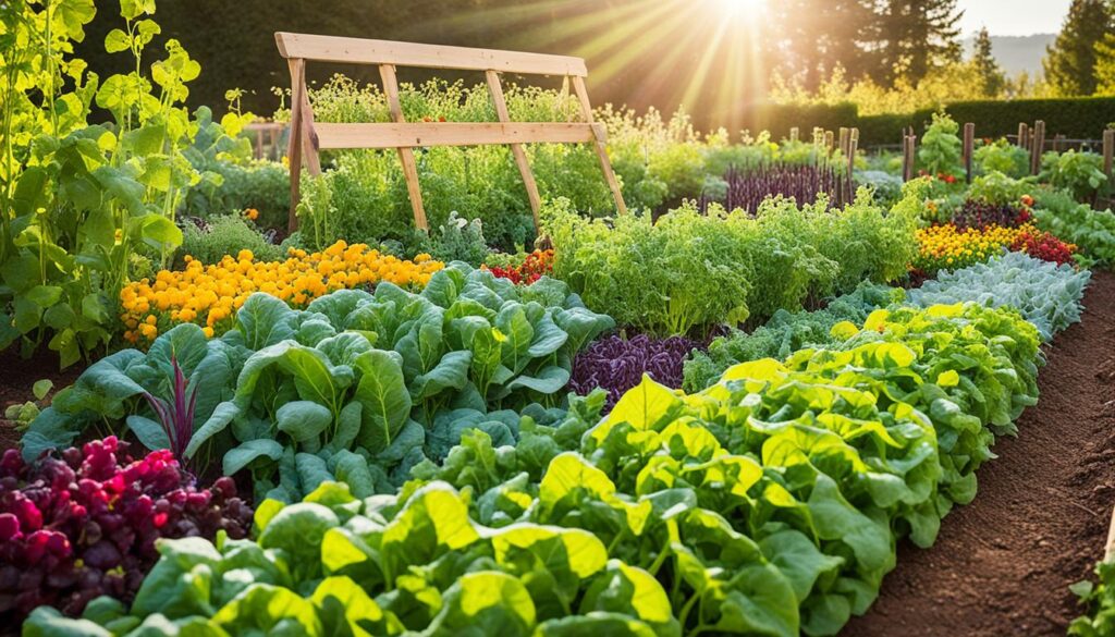 Sustainable Vegetable Garden