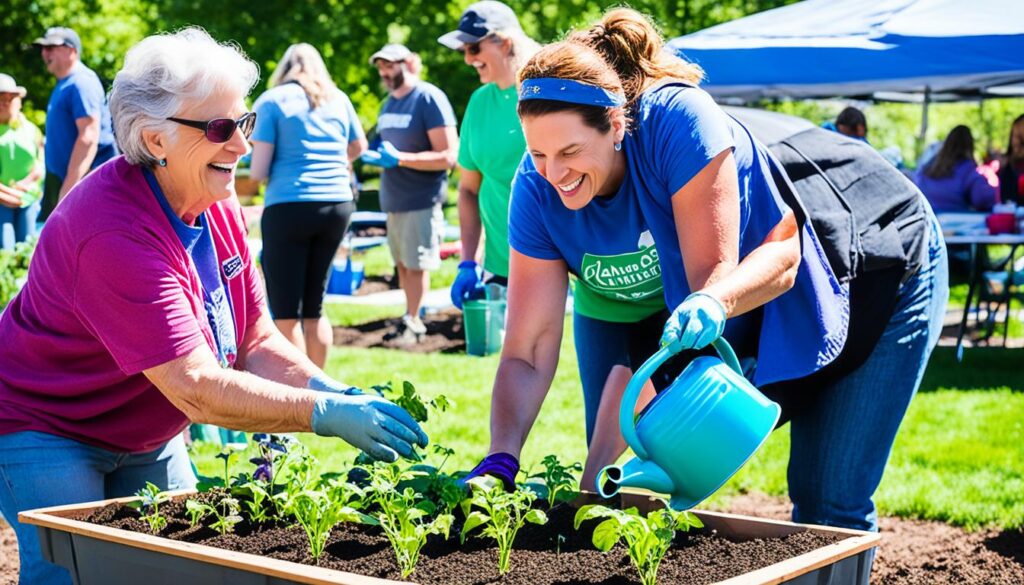 community garden events