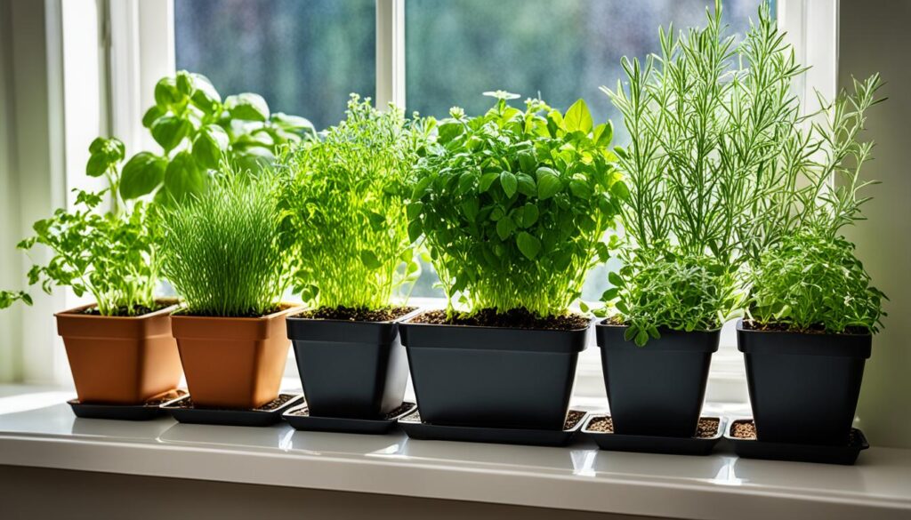 indoor herb gardening