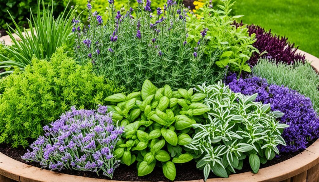 pest-deterring herbs