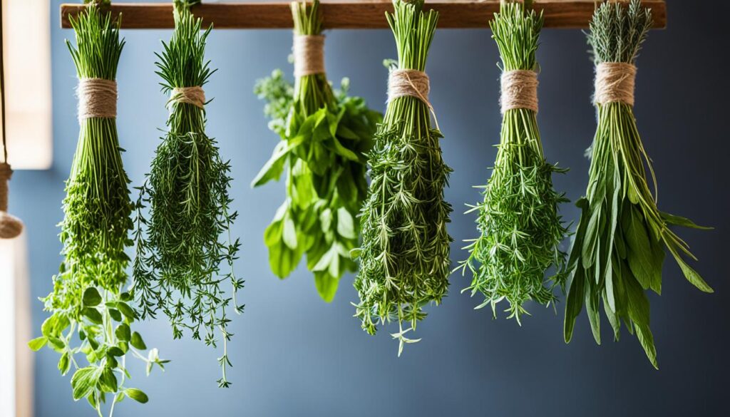 storing fresh herbs