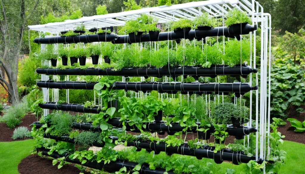 vertical gardening structures