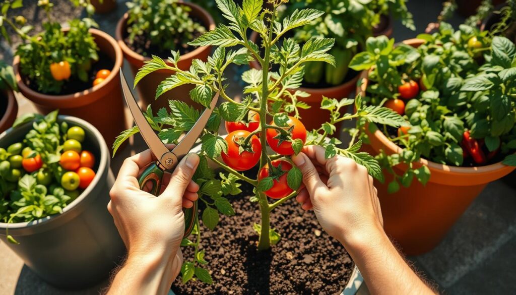 container garden maintenance